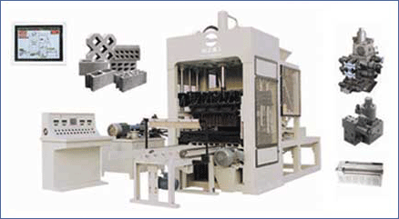 河南宇达路桥机械 QT6-15型全自动空心砌块成型机，助力计算机设备厂房建设高效升级